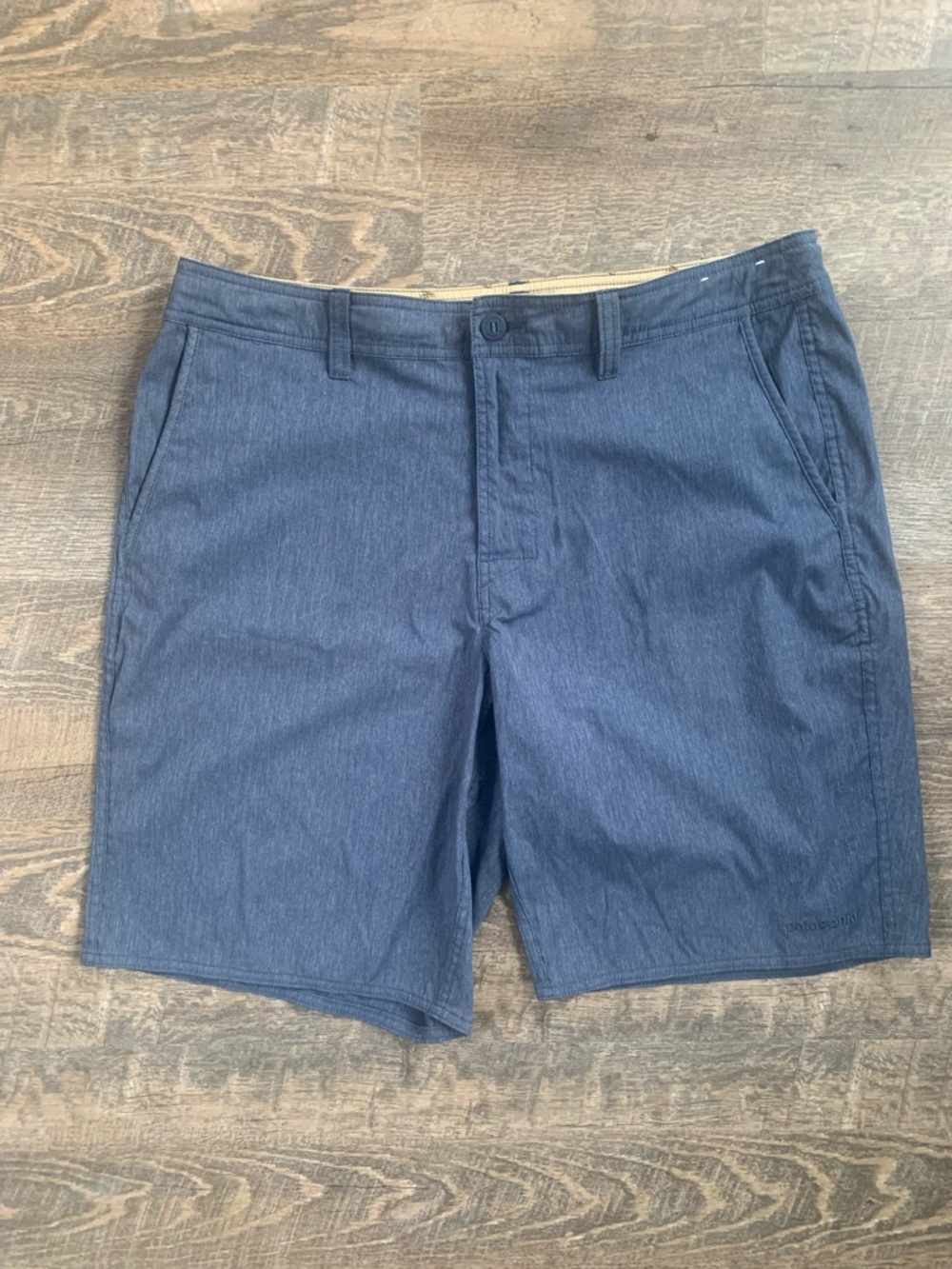 Patagonia Men’s Work Wear Chino Shorts - Blue